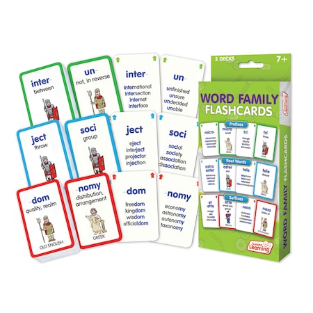 Junior Learning Word Families Flash Cards 216